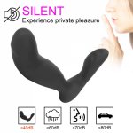 Prostate Massager Male Butt Plug Anal Vibrator G-Spot Clitoris  Stimulation Anus Vibrating 9 Modes Sex Toy For Men Woman