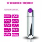 Wireless Remote Bullet Vibrator G-spot Nipple Clitoris Stimulator 10 Speeds Anal Dildo Vibrator Adult 18+ Sex Toys for Woman