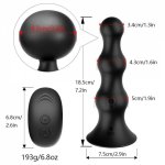 New Male Inflatable Prostate Massager Anal Plug Expansion Big Butt Plug Remote Control Vibrator Sex Toys For Men Shop