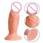 Dildo Penis Dick Dong Women MasturbatorG Spot Massager Clitoris Adult Sex Toy Vagina Anal Plug Butt Suction Cup Lesbian Couple