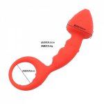 4 Colors Silicone Anal Beads Plug Vagina Massage Anal Balls Butt Plug Sex Toys for Woman Men for Beginner Sex Erotic Products