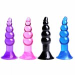 Silicone Anal Beads Butt Plug G Spot Dildo Prostate Massage Anal Expander Stimulator Masturbator Adult Toy Dilator Anal Sex Toys