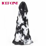 Soft Silicone Anal Extend Butt Plug Art Color Animal Dildos For Women Horse Dragon Penis With Suction Cup Adult Product Sex Toys