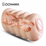 Male Masturbator Pocket Pussy Realistic Silicone Vagina Sucking Cup Oral Real Anal Erotic Adult Sex Toys for Man Sex Products