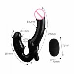 Men Anal Plug Wireless Remote Control Double Head Vibrator Anal Stimulator Massage Products For Couples CJ