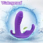 Vibrators for Women Clitoris Powerful Safe Silicone Remote Control Butterfly Dildo Vibrator Sex Toy for Women Panties