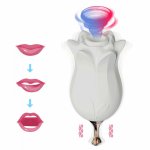 Powerful Romantic Lily Flower G Spot Clitoris Vagina Clit Nipple Climax Massager Orgasm Stimulator Vibrators Sex Toys For Women