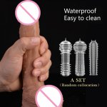 Sex Toys For Women Soft liquid Silicone Dildo G Spot Vagina Stimulator Huge Realistic Strong sucker Skin feel penis Masturbation