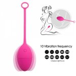 Powerful Vibrating Egg Ben Wa Ball Kegel Exercise Vaginal USB Rechargeable Vibrators Waterproof Sex Toy For Women Erotic vibrato