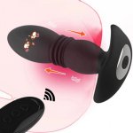 Thrusting Dildo Vibrator Big Butt Plug Anal Vibrator Wireless Remote Control Male Prostate Massager Anus Toys Vibrators for Men