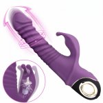 Sex Toy for Women with 7 Thrusting & Rotating Actions for G Spot Clitoral Anal Stimulation, Realistic Vibrating Dildo Vibrator