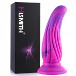 Hismith, Hismith Melon Sugar Silicon Dildo, Suction Cup Dildo for Women and Men Realistic Dick Sex Toy Fantasy Series