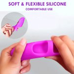 G-Spot Finger Clit Vibrator Female Clitoris Stimulator Erotic Product Goods For Adults Remote Control Sex Toys For Women Couples