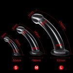 3 Size Transparent Skin Dildo For Woman Soft Silicone Huge Anal Penis With Suction Cup Female Masturbation stimulator Sex Toys