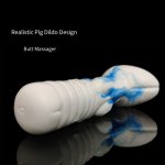 YOCY Realistic Animal Dildo Pig Knot Massager Butt Adult Toys Vaginal Stimulator Huge Penis Colorful Anal Sex Toys For Women