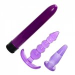 3PCS Prostate Massage Anal Beads G Spot Stimulate Sex Shop Sex Toys for Women Dildo Vibrator Butt Plug