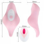 G Spot Clitoral Stimulator  Invisible Panties Vibrator Remote Control 9 Frequency Wearable Butterfly Dildo Vibrator