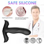 Anal Plug Vibrators For Men Women Vagina Thrusting Dildos Vibrator Male Prostate Massager Remote Control Butt Plug Sex Toys