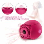 Rose Toys Sucking Vibrator for Women with 7 Intense Suction Adorime Rechargeable Clit Sucker Nipple Stimulator Sex Toy for Women
