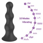 Sex Toys For Men Inflatable Anal Plug Male Prostate Massager Expansion Big Butt Plug Remote Control Anal Vibrator Adult Sex Shop