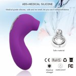 Powerful Sucking Vibrator Nipple Massager Clitoral Stimulator Female Masturbation Tool Remote Control Pussy Sex Toys for Woman