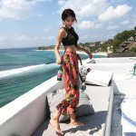 Sexy Women Bikini Set Top Tassel Swimwear Female Print Floral Bottom Swimsuit Vintage Hight Waist Bikinis 2018 Swim Wear Pant