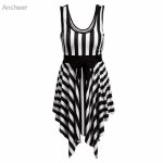 Brand New bikini swimsuit Cover up women sexy O-Neck Swim dress Swimsuit With Pad One Piece bikini set Swimwear Beachwear