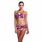 Women Bikini Sets Sexy Plus Size Bands Cropped Swimwear Moda Praia Two Pieces Ribbon Beachwear Swimsuit Maillot De Bain Femme