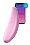 Masażer bezdotykowy bluetooth satisfyer connect curvy 3+