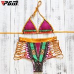 Sexy Low Waist Halter Swimwear Women Bikini Sets Bikini Push Up Trikini Bathing Suits Swimsuit Maillot De Bain Femme SH002