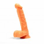 dildo z przyssawką ogden's cock x-men 17cm cielisty | 100% oryginał| dyskretna przesyłka