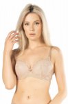 biustonosz push-up nipplex victoria mocca