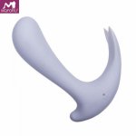 10 Vibration Mode USB Charging Jump Egg G spot Clitoris Stimulation Massage Butterfly Dildo Vibrators for Women Men Sex Toys