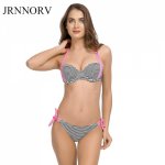  JRNNORV 2018 Sexy Bikinis Women Swimsuit Push Up Bikini Set Bathing Suits Halter Summer Beach Wear Plus Size Swimwear AA00044