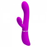 PRETTY LOVE - Clitoris Vibrator, 12 vibration functions Memory function 4 licking settings