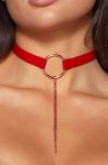 Choker Novika Harper rouge