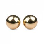 Gold ben wa balls - 25mm