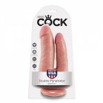 FALLO REALISTICO DOPPIA PENETRAZIONE KING COCK DOUBLE PENETRATOR FLESH | 100% ORYGINAŁ| DYSKRETNA PRZESYŁKA