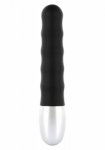 Discretion Ribbed Vibrator Black