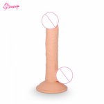 YAFEI Male Realistic Dildo Silicone Strapon Dildo Artificial Penis With Strong Suction Cup Adult Sex Product Sex Toys For Women