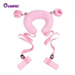 Oomph! Adjustabel BDSM Bondage Restraints Set Binding Belt Handcuffs With Comfortable Pillow Erotic Game Sex Toys For Couples