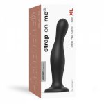 DILDO PLUG CURVY BLACK - XL