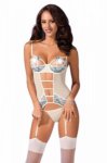 EMMA CORSET Gorset ecru 