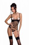 LOVELIA CORSET Czarny gorset 