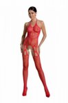 ECO BS002 Czerwony bodystocking 