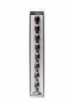 Ass Snake Beaded Dildo - 48 cm - Black