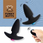 FeelzToys - FunkyButts Remote Controlled Butt Plug Set for Couples