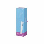 Wibrator - Satisfyer Wand-er Woman (White/Chrome)