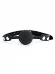 Black Silicone Ball Gag