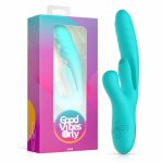 Good Vibes Only - Lisa Thrusting Rabbit Vibrator with G-Spot Stimulator